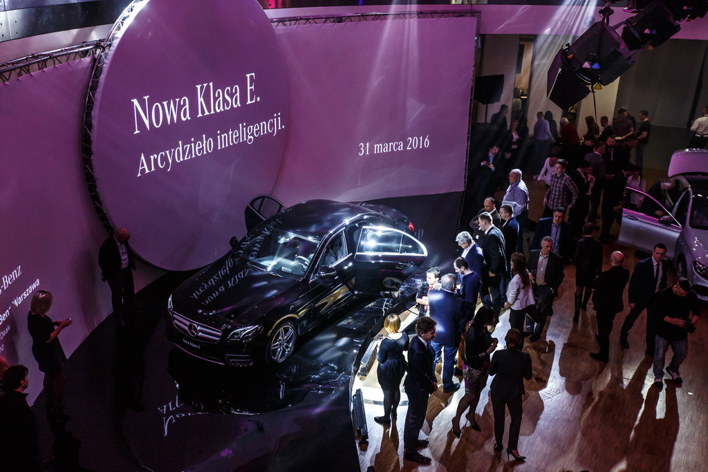 Mercedes-Benz Warszawa - Premiera Klasy E